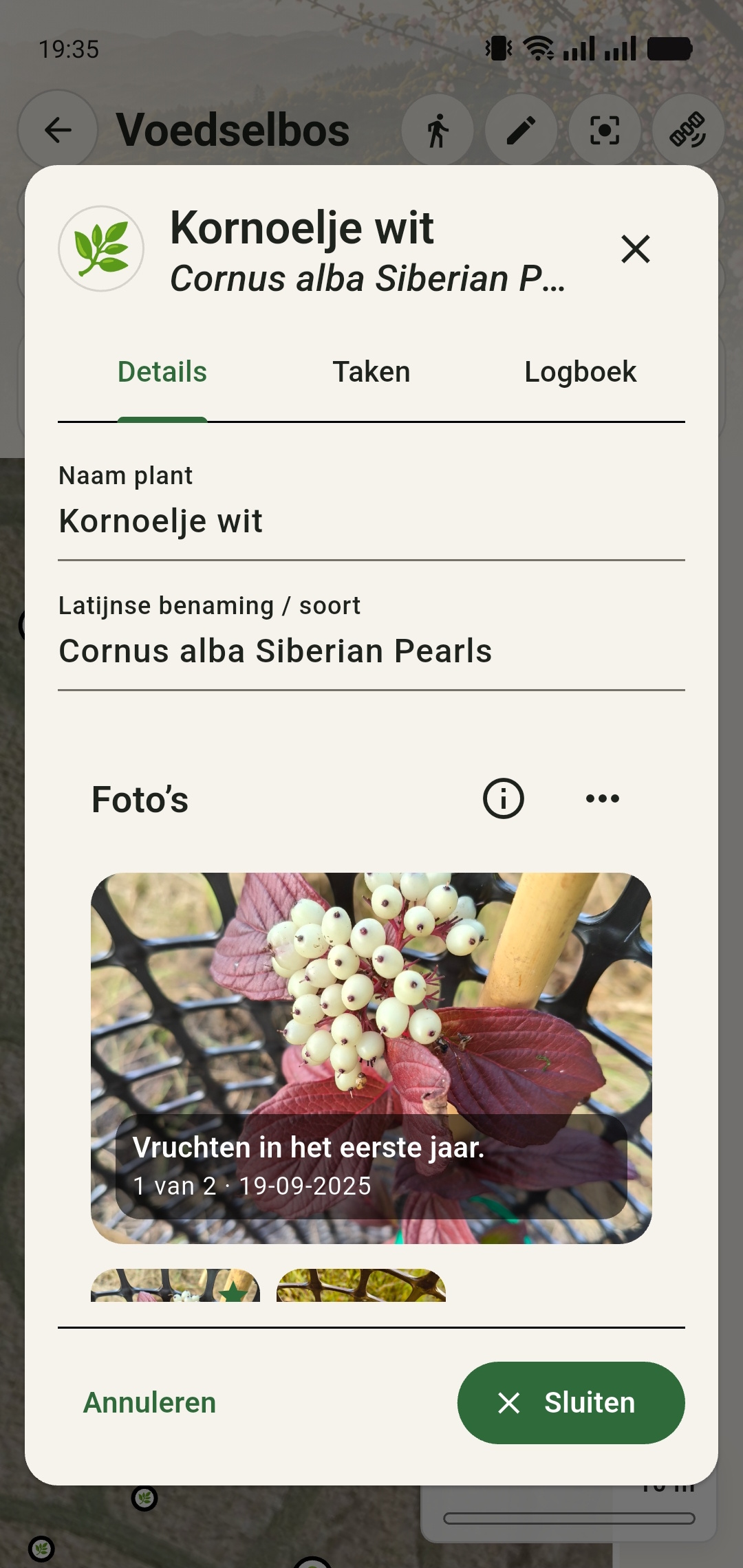 GreenPlot plantdossier